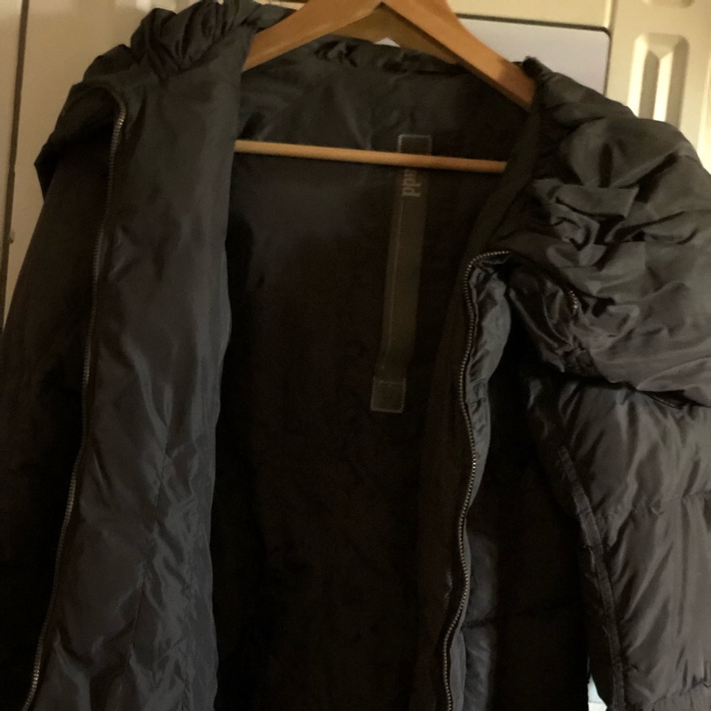 Add girls’ down puffer coat, size 2